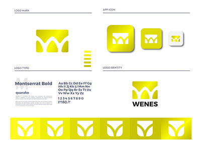 WENES CONCEPT - LOGO DESIGN best logo brand identity branding creative design illustration logo logo design ui vect plus