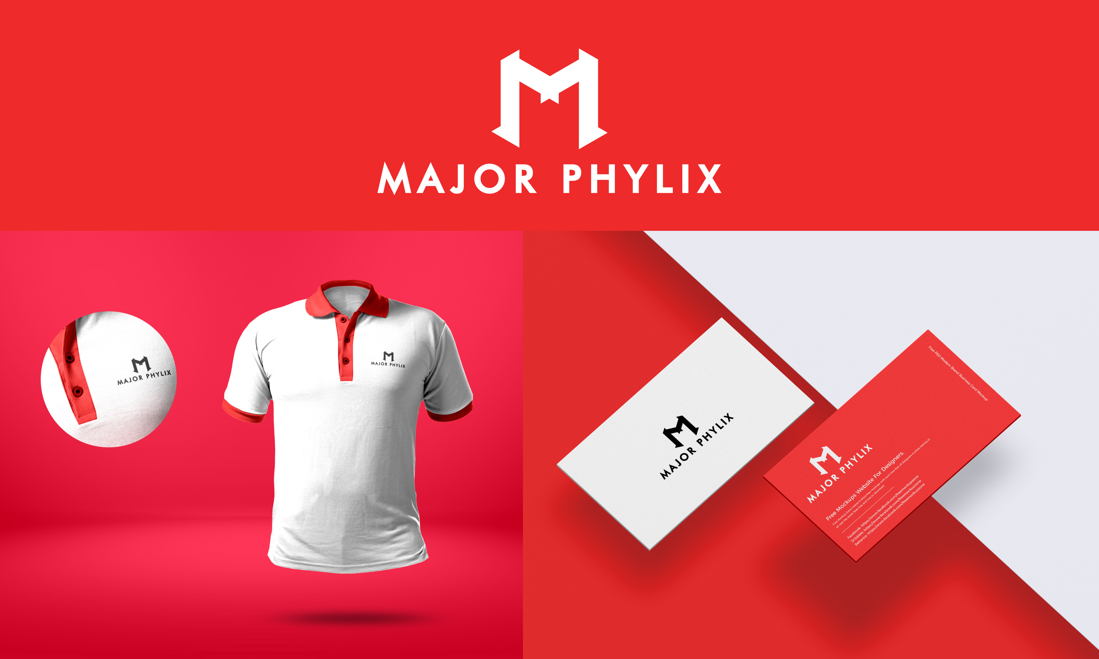 Major Phylix Logo Design logo design