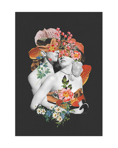 Hold Me Tight collage graphic design