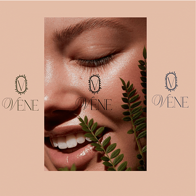 Vene logo design. art branding graphic design graphic designer logo photography poster skin care skin logo skin logo design