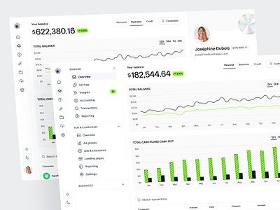 Personal finance dashboard — Untitled UI brutalism brutalist chart dashboard finance dashboard graph minimalism nav navigation neon product design sidenav table ui design user interface web design