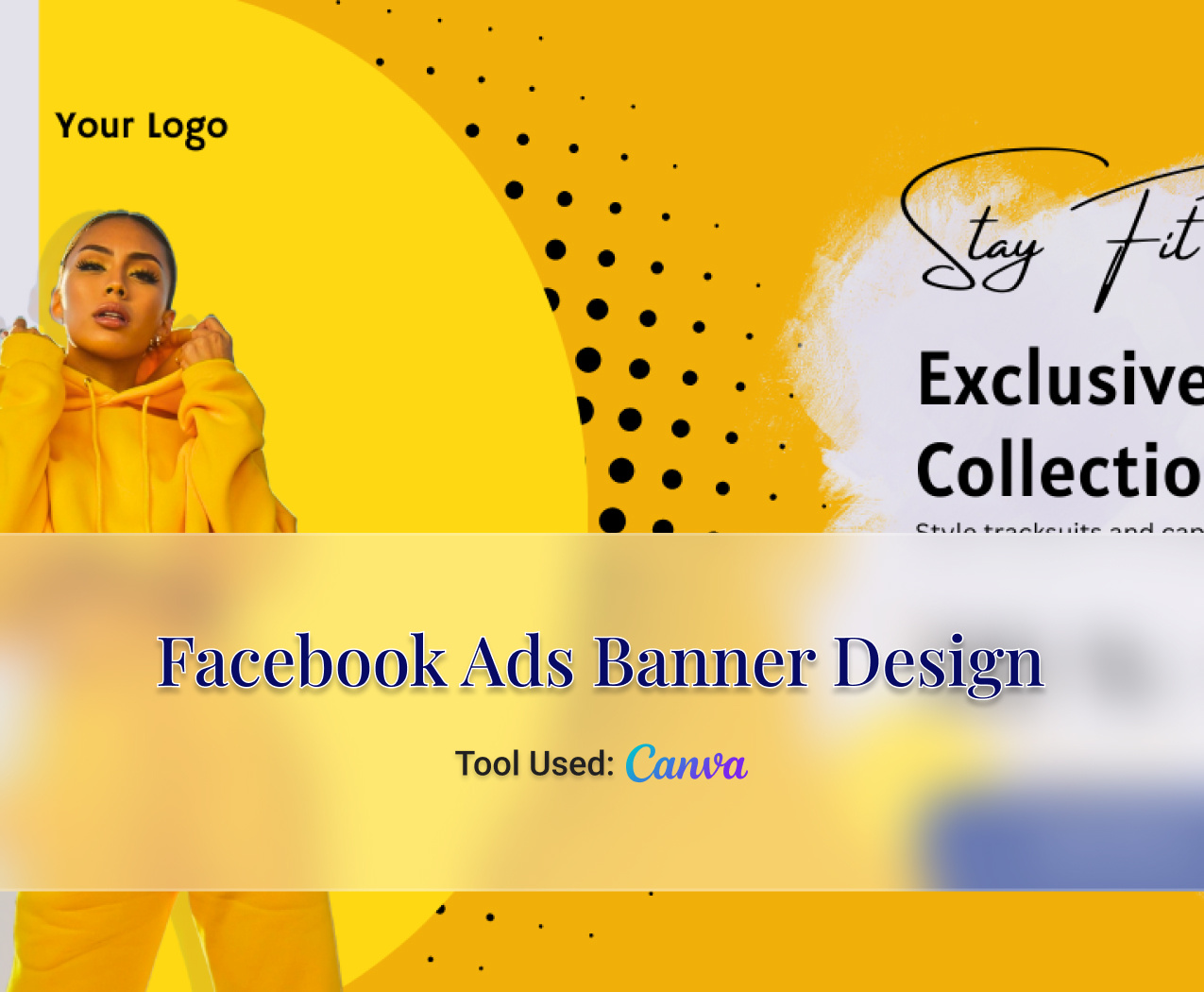 Facebook Ads Banner Design in Canva ad banner banner canva creative facebook banner flyer graphic design logo