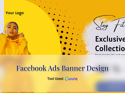Facebook Ads Banner Design in Canva ad banner banner canva creative facebook banner flyer graphic design logo