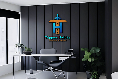 Trippers Holiday Travel Agency Logo Design branding design graphic design illustration logo logo type logobrand logodesign logofolio vector