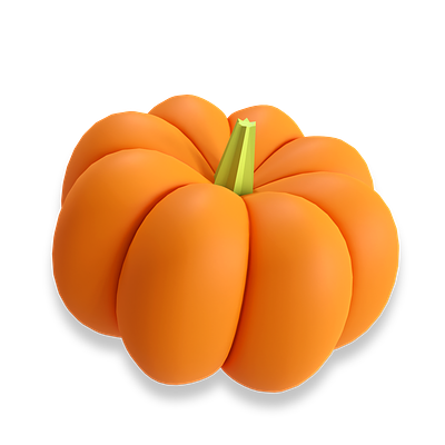 Pumpkin Halloween 3d 3d halloween icon