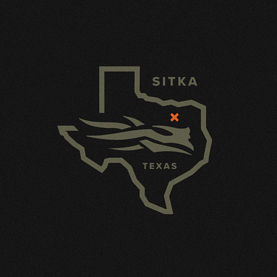 Sitka Dallas bold branding dallas graphic hunting icon lockup logo logo design sitka sitka gear texas waterfowl