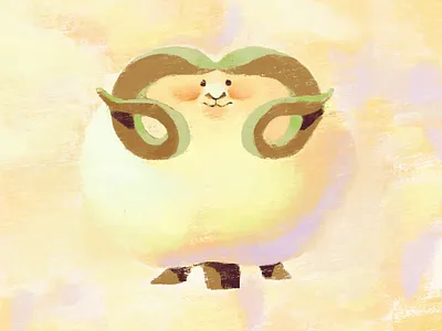 Sheep 2d 2d art art character character design character illustration illustration sheep sheep drawing sheep illustration