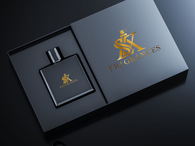 Gold Perfume Logo Template
