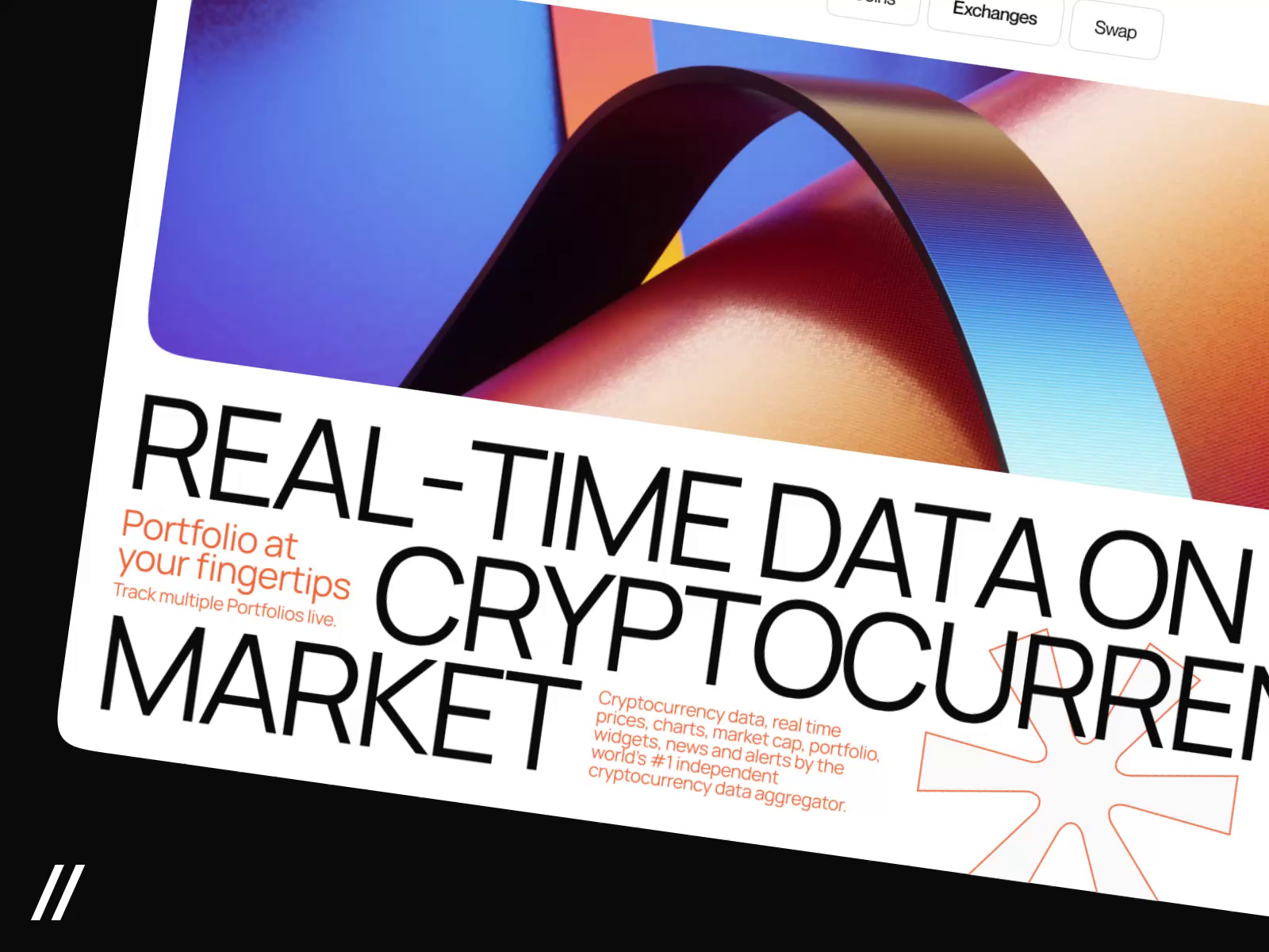 Example of Crypto Wallet Web Platform