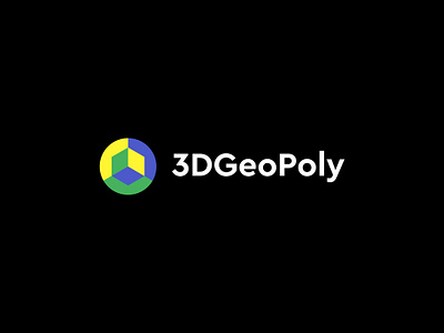 3DGeoPoly 3d 3dvisualization app icon brand identity branding circle creative gaming geo geomatric hexagon logo design logodesign modern polygon logo polygonal tech