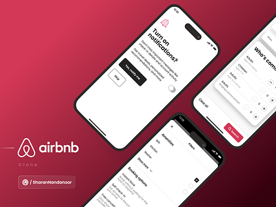 Airbnb App Clone airbnb airbnbclone clone ui