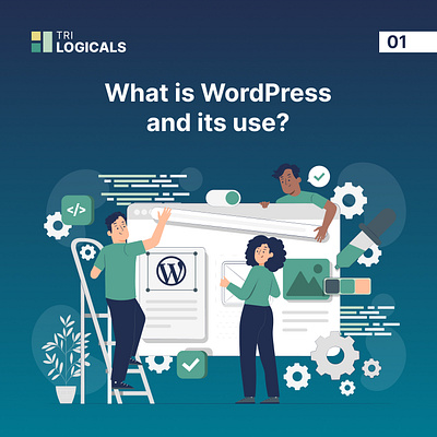 What is WordPress and its use? design development software tech update ui wordpress