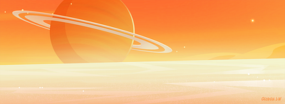 Titan illustration science space