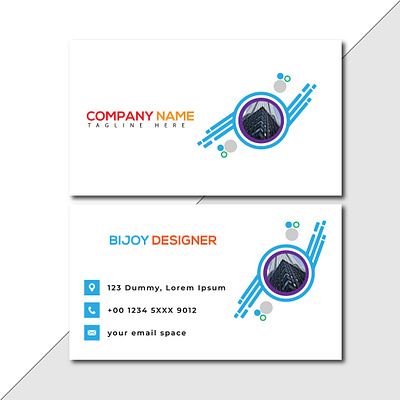 Business Card besness branding design graphic design illustration logo tech ui ux vector