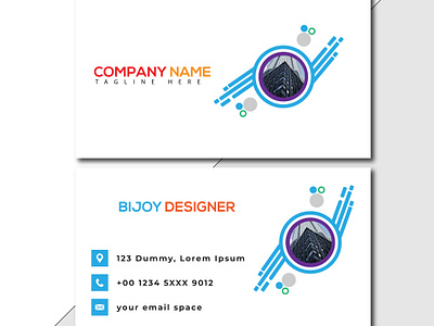 Business Card besness branding design graphic design illustration logo tech ui ux vector