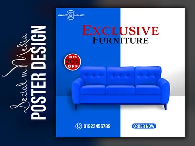 Furniture Social Media Post Design graphic design post design social media social media post