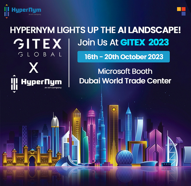 HyperNym is participating in GITEX 2023 by Umer Mirza on Dribbble