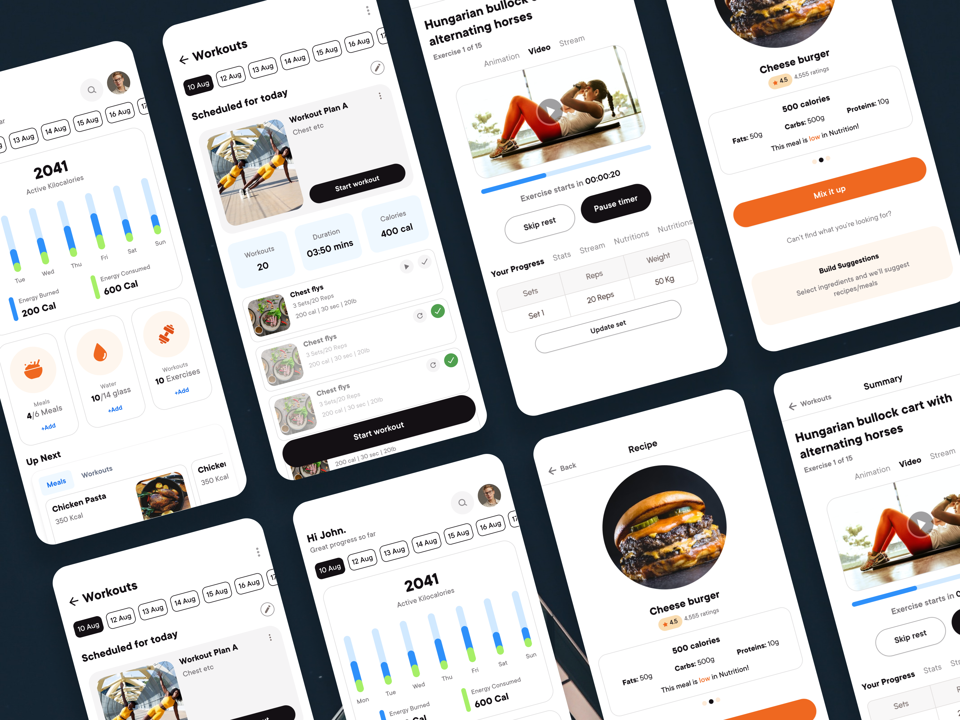 Example of Webapp/Mobile App Monthly Retainer