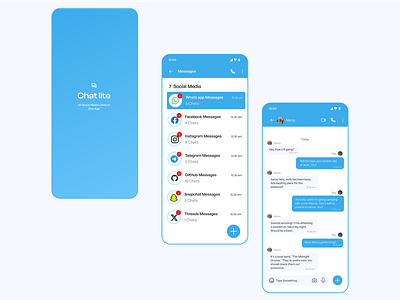 Day 24 - Chat Lite App UI DESIGN - do check out .