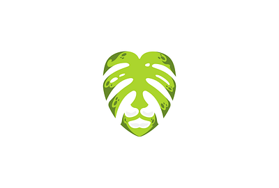 Lion Monstera logo