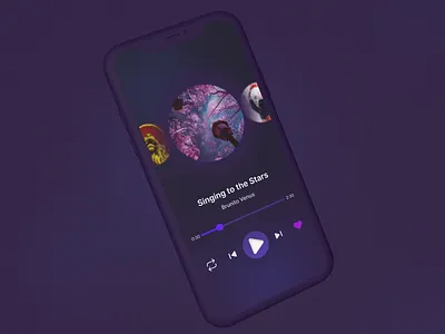 Music Player mobile music music player ui