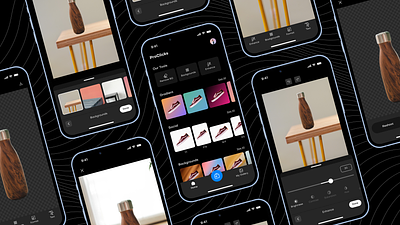 Product Photography App appdesign appui appuidesign figma product app ui uidesign uiux ux uxdesign