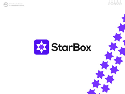 Star Box Logo, Modern, Minimalist, Abstract, Star, Logo Design abstract logo box symbol business logo creative logo design logo logo design minimalist logo modern logo star box logo star symbol unique logo