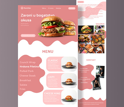Local Fast Food Website branding fast fast food food graphic design ui ui design web web design web site website website design
