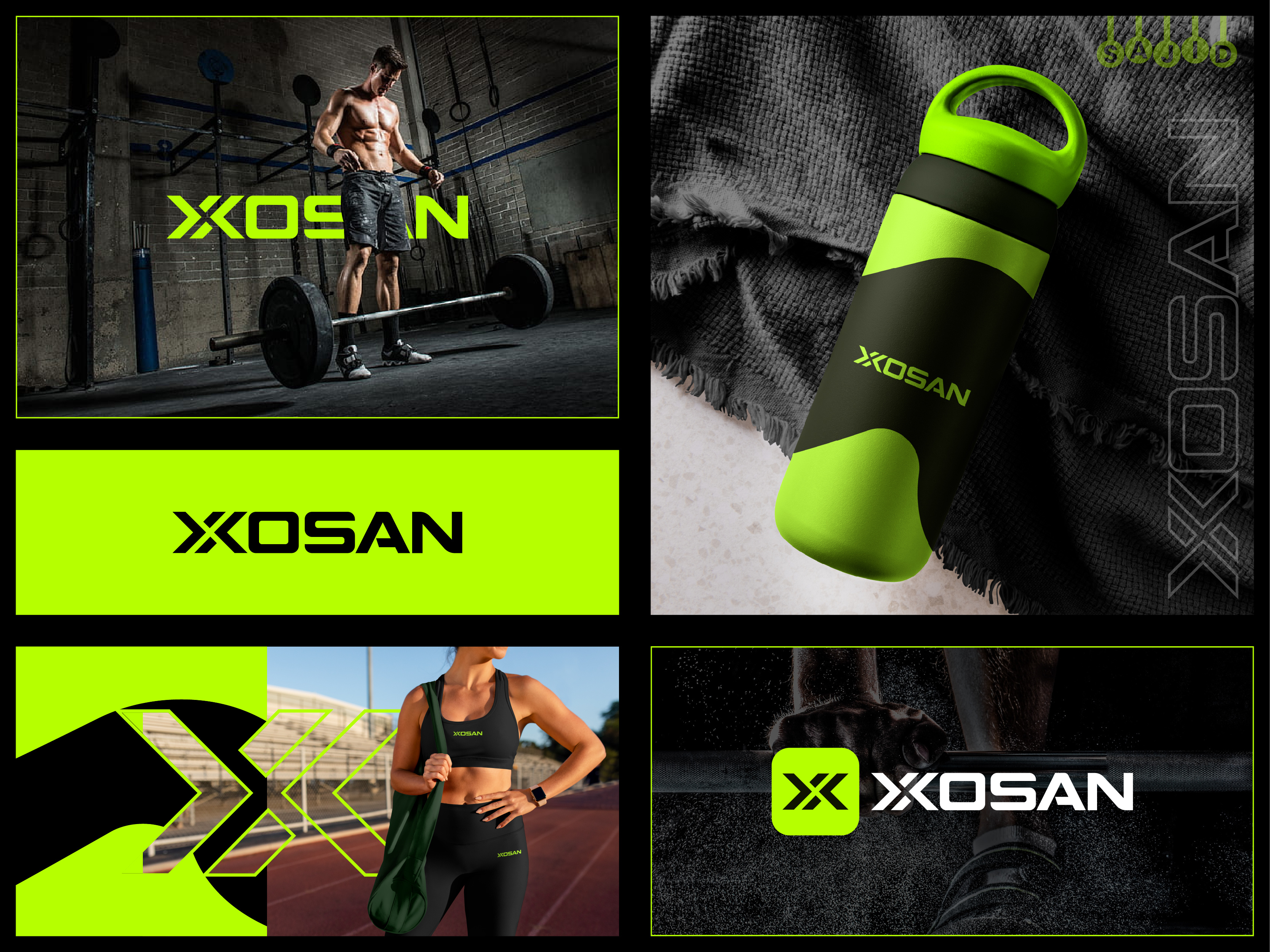 Example of Sports Logo, Fitness Logo, Gym Logo