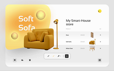 Website for accessories 3d animation branding graphic design motion graphics ui