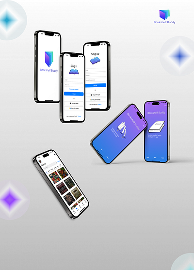 Mobile app for online library библиотека дизайн онлайн приложение телефон