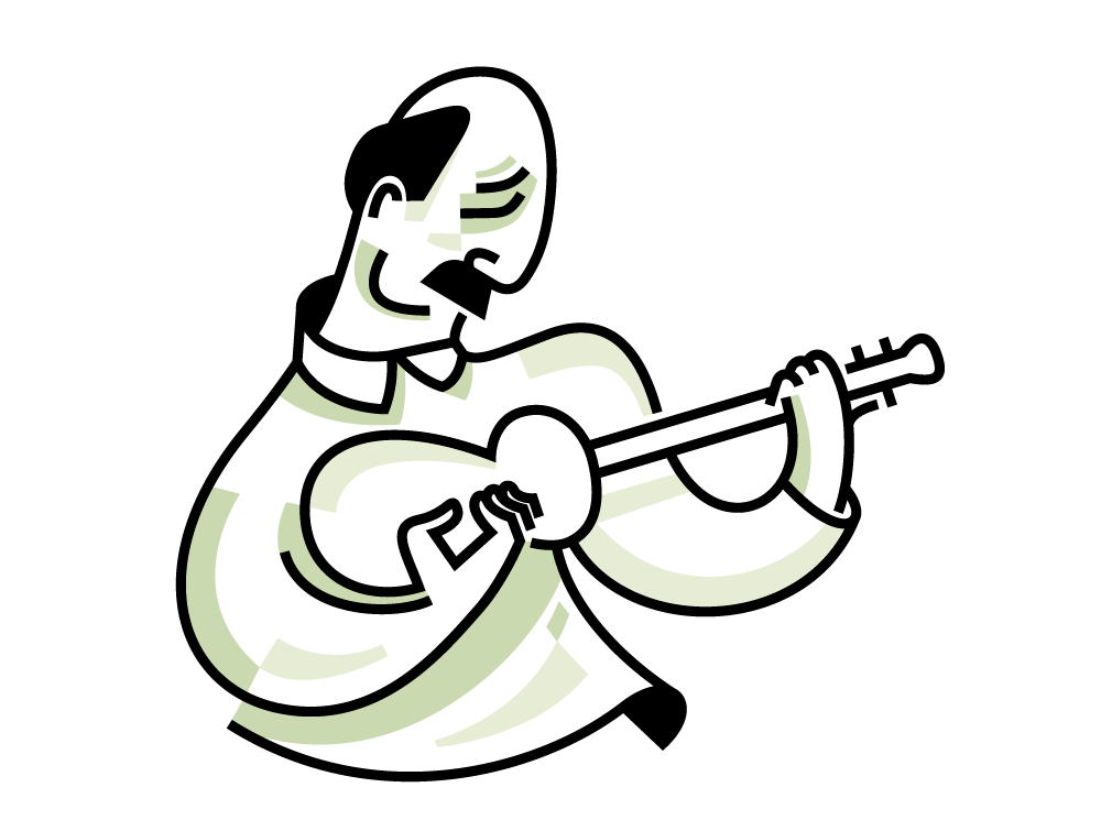 Tar — Azerbaijani traditional musical instrument art azerbaijan illustration instrument line mugam music tar