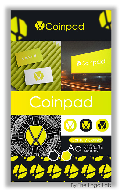 Coinpad logo design brand design brand designer branding business logo graphic design graphic designer logo design logo designer minimal logo