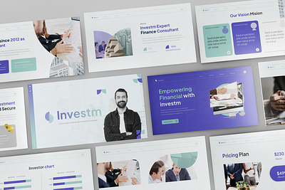 Download Consulting & Investments Presentation Template technology