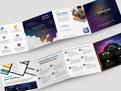 ScriptStone Brochure brochure brochuredesign