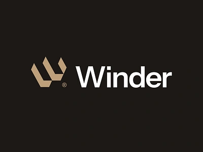 Winder - Logo Concept branding graphic design logo vector