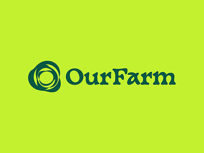 OurFarm branding graphic design logo typography