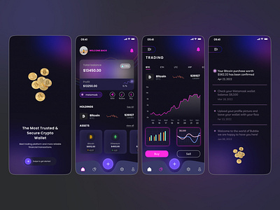 CryptoCurrency 3d animation appdesign appdevelopment branding design designinspiration dribbble graphic design illustration logo motion graphics ui