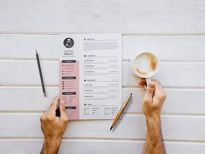 Craft Modern Resume I Photoshop I Standout I nazmulisgotit aesthetic branding career design graphic design illustration logo ui ux vector