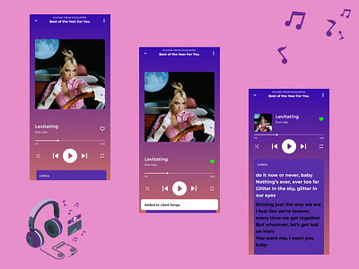 Spotify Edits app recreation spotify ui ux