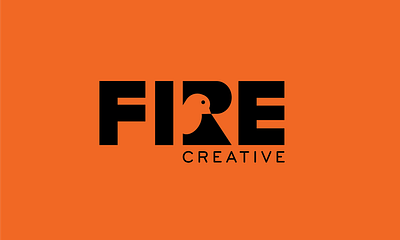 Fire Creative Logo branding graphic design illustration logo