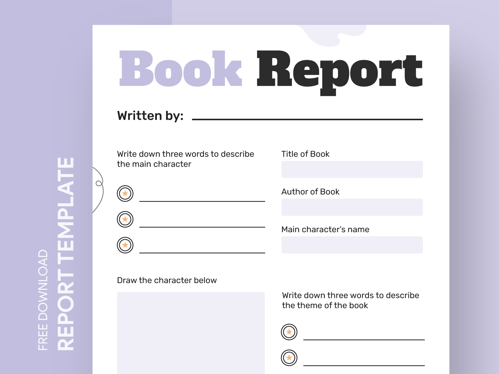 How To Write A Book Report + FREE Printable Template for Kids