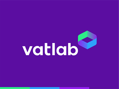 vatlab: VAT / GST recovery technology logo design accounting check mark checkmark data finance fintech folded paper gst letter mark monogram logo logo design loop mobius strip profit revenue savings returning saas tech technology transactions analytics v vat