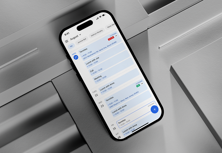 Task Tracker Mobile UX Design by Anastasia Begun on Dribbble