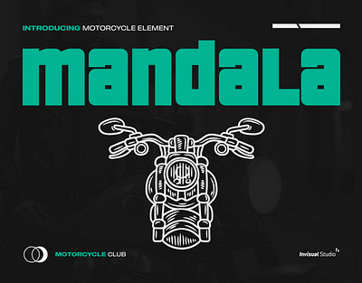 Motorcycle Club Illustration Canva Element 3d animation app branding design graphic design illustration logo motion graphics typography ui ux vector
