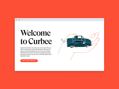 Curbee Design & Illustration branding design illustration product design subscription design web design