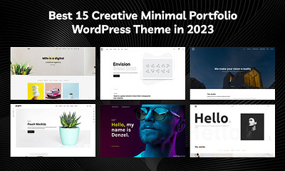 Top 15 Creative Minimal Portfolio WordPress Theme | RSTheme