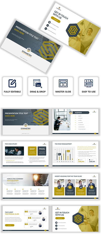 PowerPoint template for technology consultant company profile design google slides graphic design infographic investor deck keynote pitch deck powerpoint powerpoint presentation powerpoint template ppt ppt template presentation slide slide deck white papers
