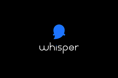 Whisper Logo design Concept app ui app ux blochchain branding crypto design illustration mobile ui ui wallet