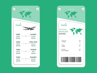 Onboarding Pass dailyui designchallenge ui